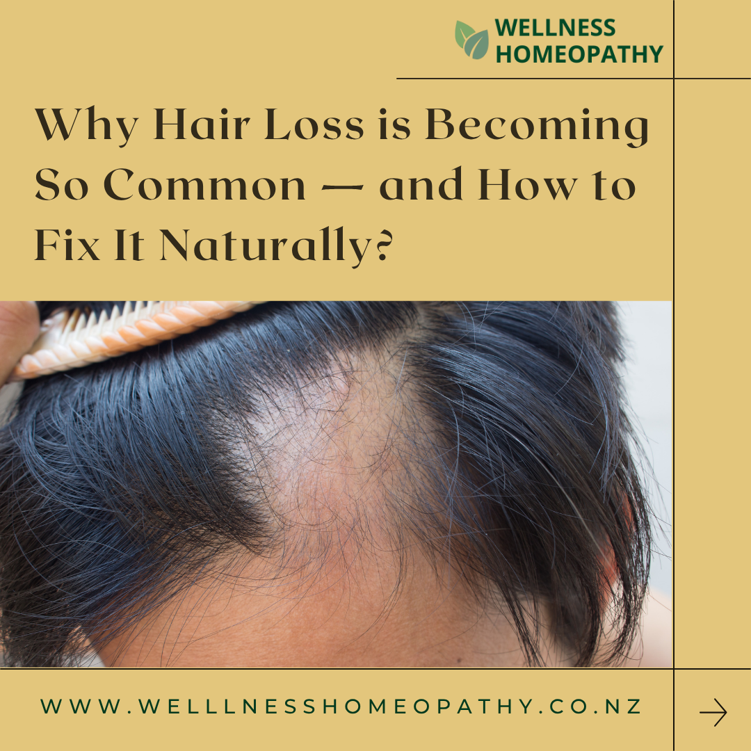 Hair Loss – Why It’s Happening More Than Ever & How to Fix It Naturally in Auckland