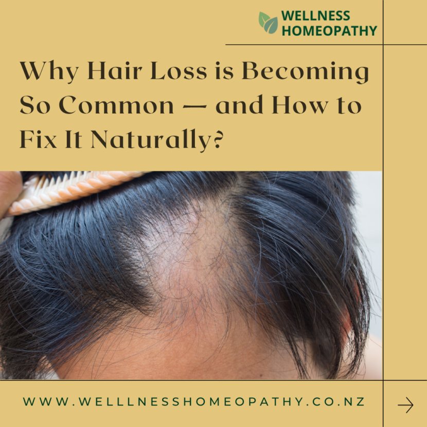 Hair Loss – Why It’s Happening More Than Ever & How to Fix It Naturally in Auckland